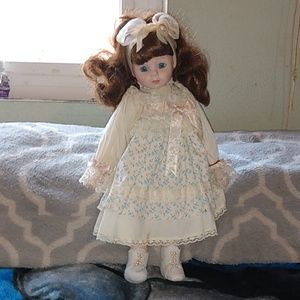 Porcelain girl doll.